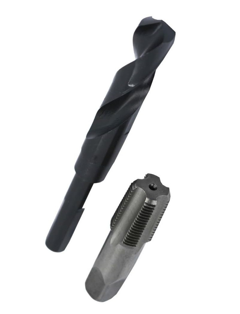 1/2&Prime; Carbon Steel NPT Pipe Tap, 23/32&Prime; High