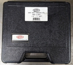 Reed DH81-2 BSPT Enclosed Ratchet Drop Head Threader Set 1/4&Prime; &ndash; 1&Prime; BSPT USA