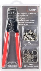 High-Quality PEX Crimping Tool with Stainless Steel Handle and Calibration Gauge
