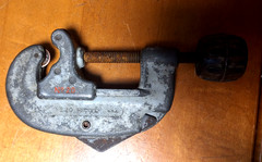 Lot of 3 Pipe Cutters Ridgid No.20 & General Made in USA