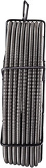 Drain Cleaning Cable 100 FT 3/8 Inch Solid Steel with 4 Cutters
