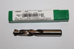 PRECISION TWIST DRILL 040036 9/16 HSS JOBBER DRILL BIT 4&Prime;L &ndash; QTY OF 1 &ndash; NEW