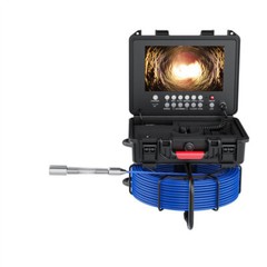 9&rdquo; 30M HD DVR Sewer Camer Pipe Inspection Camera Meter Counter 17mm Video Camer