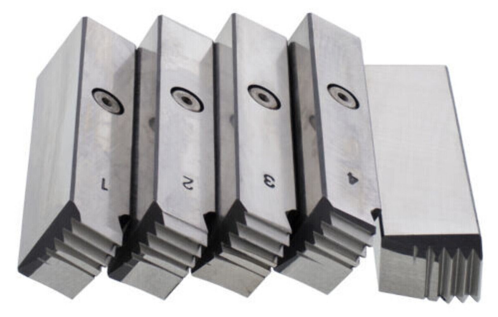 Staten Tools 38120 RH Dies 2-1/2&Prime; &ndash; 4&Prime; fits RIDGID&reg; 141 Pipe Receding Geared Thr