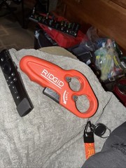 RIDGID PTEC 3000 Plastic Pipe Cutter, 1-1/4 to 1-1/2&Prime; PVC Cutter