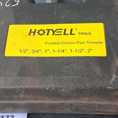 HOTYELL Portable Electric Pipe Threader NPT RH 110V 2300W 1/2&Prime;-2&Prime; Set