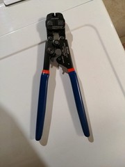 PEX Cinch Clamp Tool 3/8&Prime;&ndash;1&Prime; Ratchet Crimp & Removal Tool for Stainless Clamps