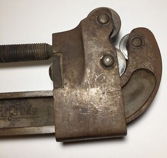 Vintage Craftsman Pipe Cutter NO 2 R Made in USA 1/8 to 2&Prime; Heavy Duty Large Tool