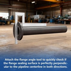 MorningRo 1 Pack Flange Angle Square 15.8 x Inches/ 400 x 400 mm, Silver