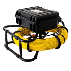 Drain Sewer Camera Pipe Inspection Camera System 60m / 200ft Cable W/9&rdquo; Monitor