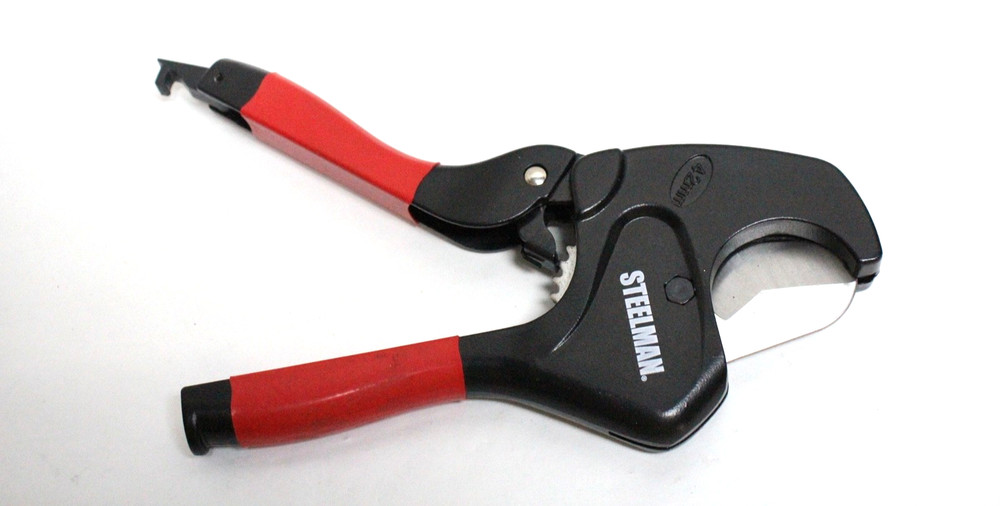 Steelman Ratcheting PVC Pipe Cutter 42mm