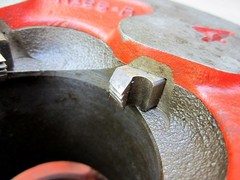 Ridgid Tools No. 65R-TC Manual Receding Pipe Threader & Handle 36570 USA