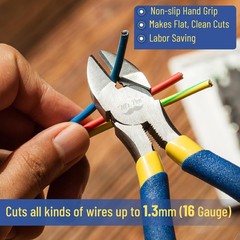 &ndash; Wire Cutter, 6 Inch, Wire Cutters, Diagonal Wire Cutters | Flush Cutter, Nippe