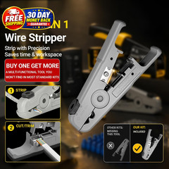 RJ45 Pass Through Crimping Tool Kit Cat7 Cat6 Cat5 Cable Tester Stripper