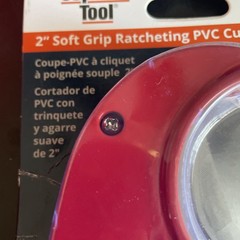 Superior Tool 2-1/2 in. Ratcheting Pipe Cutter 10 in. L Black/Red 1 pc