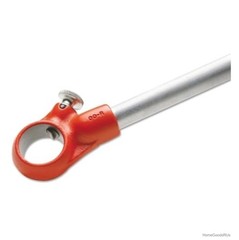 Manual Pipe Threader Ratchet Handle 36 Inch Lever Forward Reverse