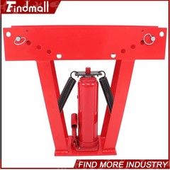 Findmall 12T W/ 6 Dies Copper Exhaust Pipe Bender Manual Hydraulic Tubing Bender