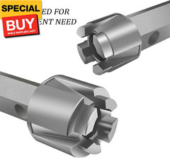 Tub Drain Remover Wrench, Heavy Duty Drain Wrench Aluminum Alloy Wrench for Inst