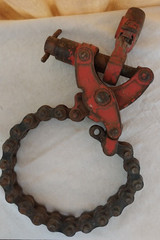Ridgid 246 Chain Soil Snap Pipe Cutter 28 Inch Total Chain Length, No Handle