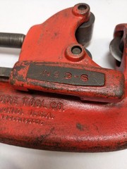 Ridgid 32830 Big 3S Pipe Cutter w/ Acc. Handle Cut 1-3&Prime; Ductile Iron Steel