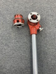 Vintage Rigid pipe threader with 2 dies (1/2 in. & 3/4 In.)