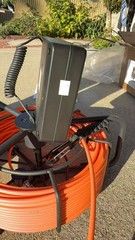 30m Pipe Sewer Inspection Camera 4.3&Prime; Monitor Drain Sewer Pipeline Endoscope