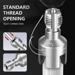 1 Set PVC Pipe Thread Cutting Tool Internal & External Threader Kit &ndash; NEW