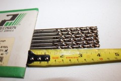 PRECISION TWIST DRILL 015604 #D HSS JOBBER DRILL BIT 4 3/8 &ldquo;L &ndash; QTY OF 6 NEW