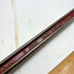 Vintage Reed Mfg Co No. CW14 Heavy Duty Bicycle Chain 2&Prime; Pipe Wrench Erie PA USA
