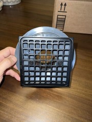 Kohler 9136-BL Square Design Tile-in Shower Drain, Matte Black