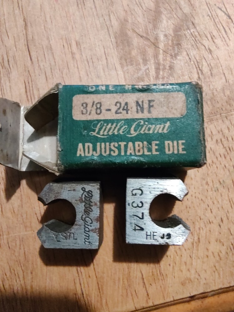Greenfield Little Giant 3/8-24 NF adjustable die