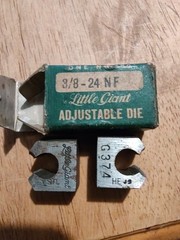 Greenfield Little Giant 3/8-24 NF adjustable die