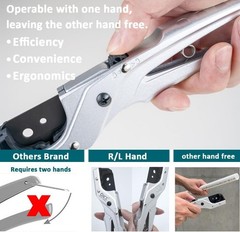 Lightweight FlexiPro Tube Cutter for Rubber Hoses & PEX &ndash; Durable & Portable