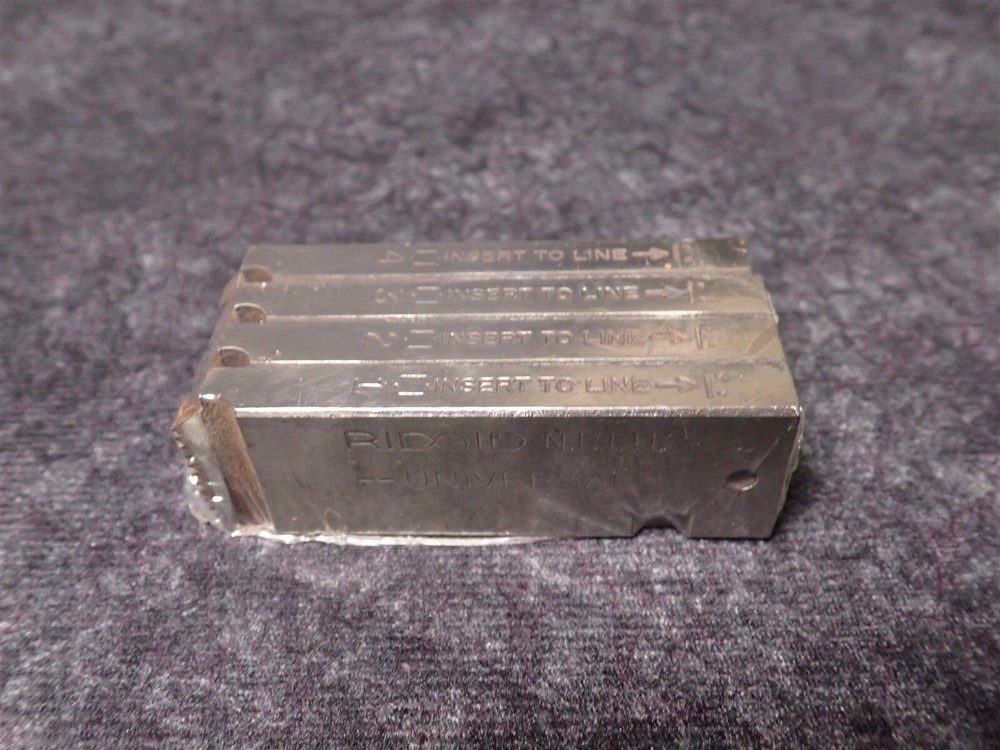 Ridgid 47745 1/2&Prime;-3/4&Prime; NPT Alloy RH 14 TPI Universal Threader Dies (BN385)