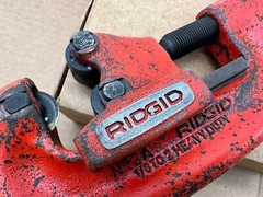 RIGID 2A Heavy Duty No. 1-2 Pipe Cutter Tool 1/8 in To 2&rdquo; Good Shape
