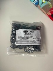 ZURN PEX 1/2&Prime; Crimp Ring QCR3X (100 pcs)