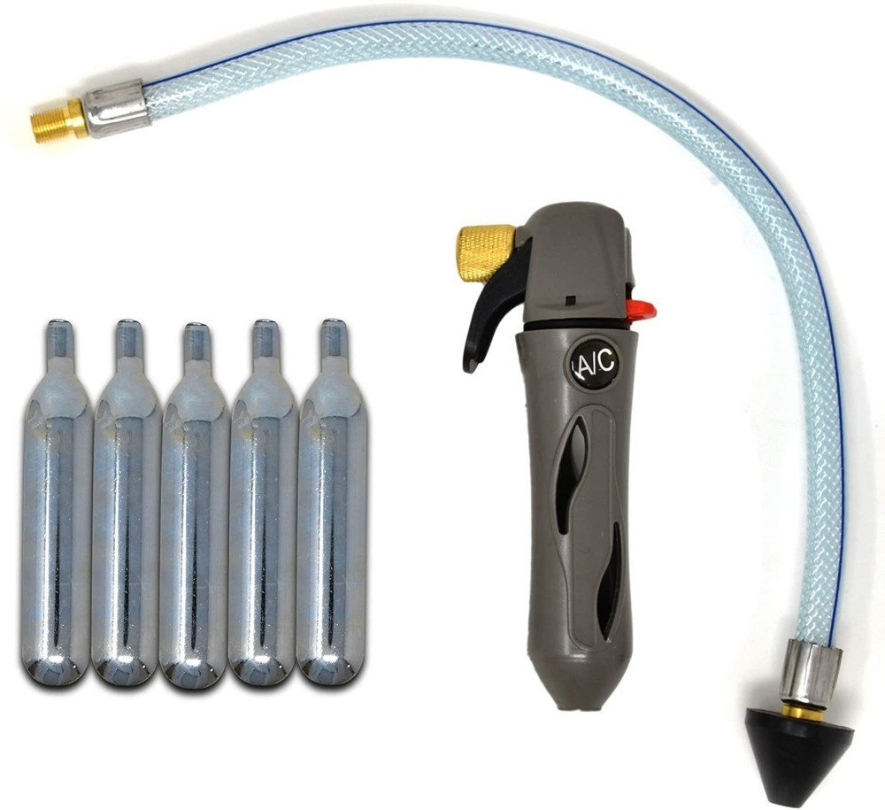 RedRock Gallo Drain Gun 5 CO2 Cartridges A/C Condensate Line Cleaner Tool