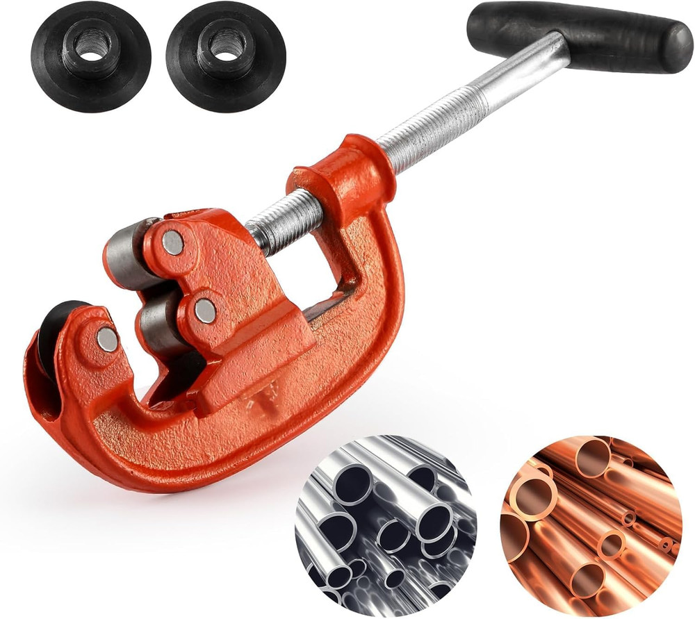 Professional Pipe Cutter Tool for 1-3&Prime; Pipes,Heavy Duty Metal Tube Cutter to Gal