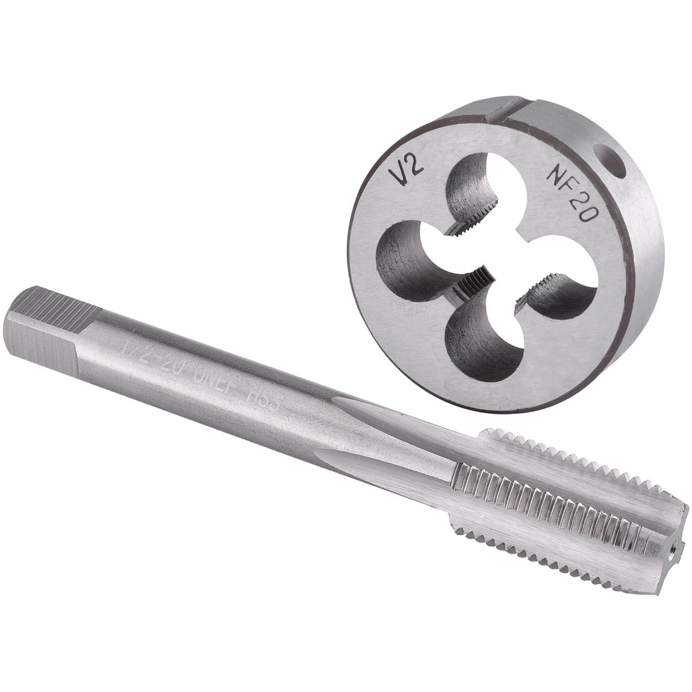 1/220 UNF Tap Die Set Machine Thread Round Right Hand Cutting Tool 1/2 x 20