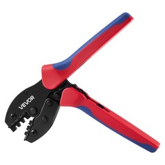 VEVOR Crimping Tool Solar Connector Crimper Tool Kit 14-10 AWG with Connectors