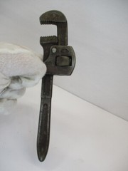 RIDGID Tools 8&Prime; PIPE WRENCH Ridge Improved Stillson # H1 Forged Made in USA VGC