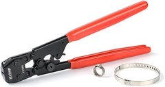 High-Quality PEX Crimping Tool with Stainless Steel Handle and Calibration Gauge
