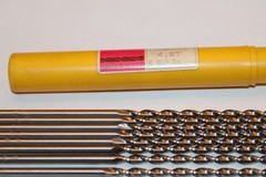 8 GUHRING No 524 DRILL BITS 11/64&Prime; &ndash; 4.37 &ndash; HSS &ndash; 7 1/2&Prime; OAL &ndash; NEW