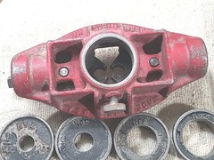 Vintage GTD Greenfield Pipe Threader No.2 &ndash; Dies & Accessories, 34&Prime; Tool
