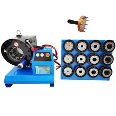12V 2.5KW 1/4&Prime;-2&Prime; High Pressure Hydraulic Hose Crimping Machine 13 Set Dies