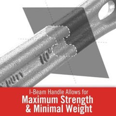 RIDGID 31120 14&Prime; Aluminum Offset Pipe Wrench with Narrow Hook Jaw Parallel to