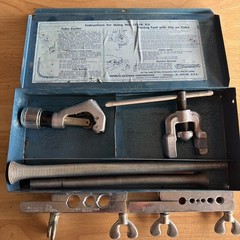 Imperial Eastman Tubing Tool Kit Tubbing Cutter Bender Flaring Set 121-FA USA