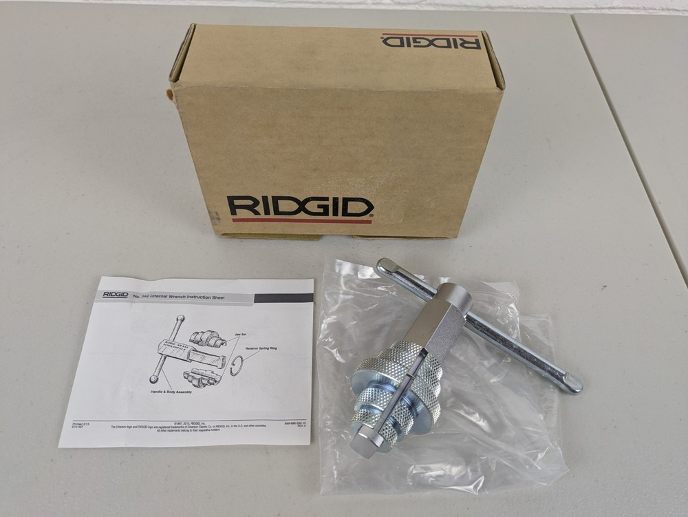 New Ridgid 31405 Model 342 Internal Wrench 4 1/2&Prime;, 1&Prime; &ndash; 2&Prime; Pipe Capacity