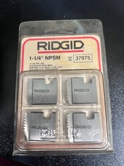 RIDGID 1 &ndash; 1/4&Prime; NPSM Alloy Steel Pipe Dies 37975
