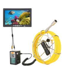 7&Prime; 30M Pipe Inspection Camera Drain Sewer Camera 1000TVL Industrial Endoscope